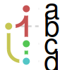 The graph drawn compactly: small scale, small nodes and arcs.